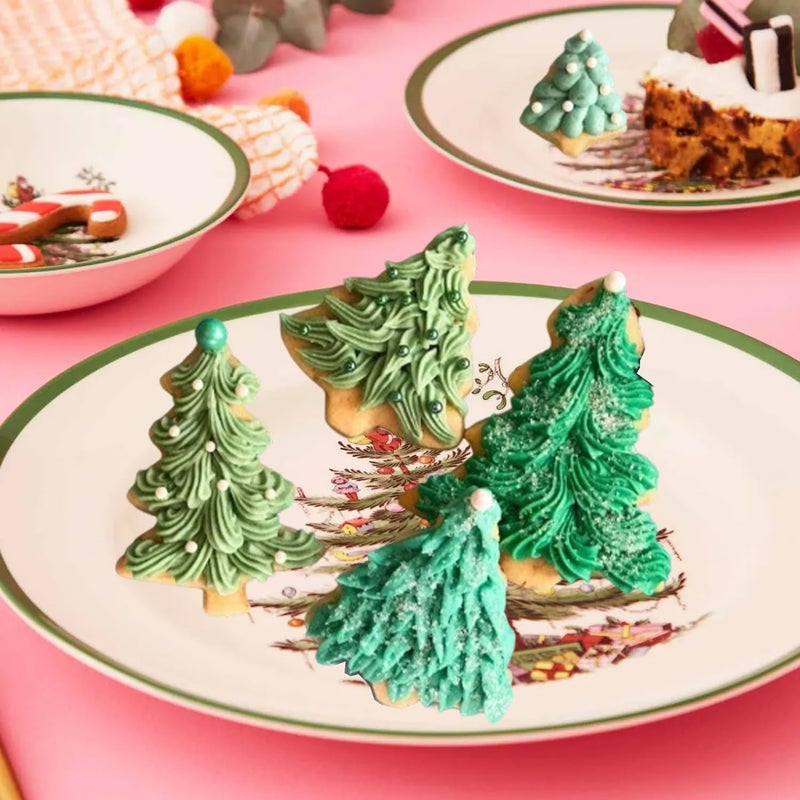 Mtruil 1 Pcs Christmas Silicone Molds Chocolate Candy Moulds 3D Christmas Tree Shape Mold Candy for Chocolate Gummy Soap Jelly Wax Melt Ice Cubes Cake Decorations - Image 5